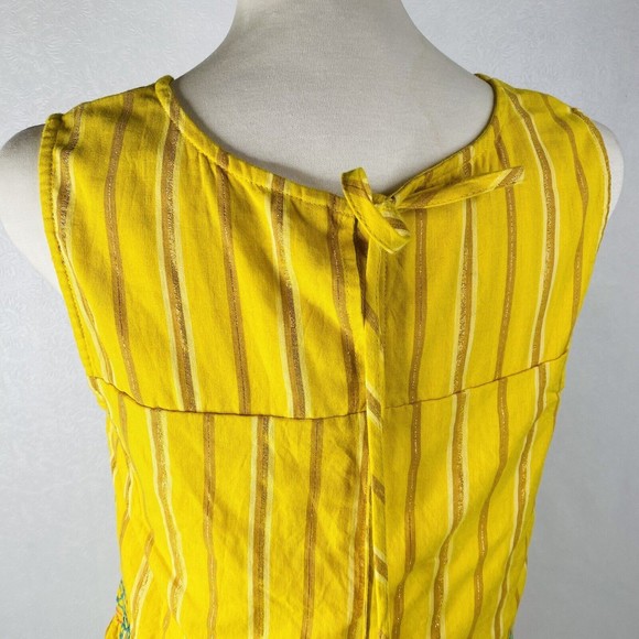 Uncle Frank Anthropologie Sz XS Sunny Days Yellow Dress - Picture 9 of 12